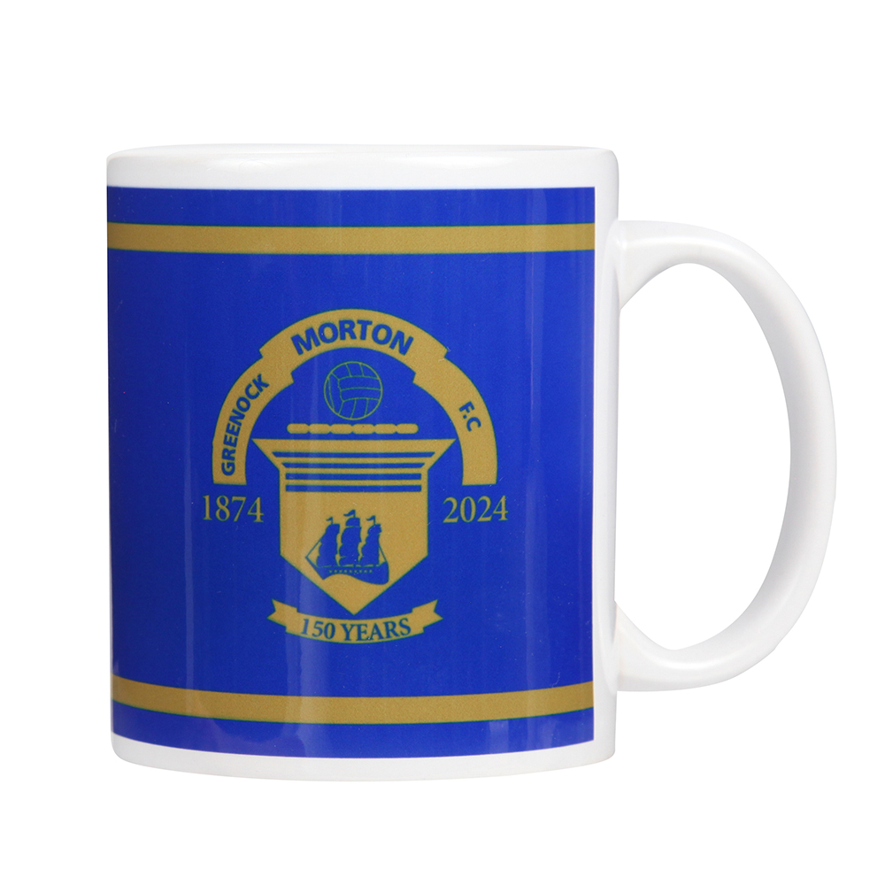 Morton 150th Stripe Mug Royal Smiths Of Greenock