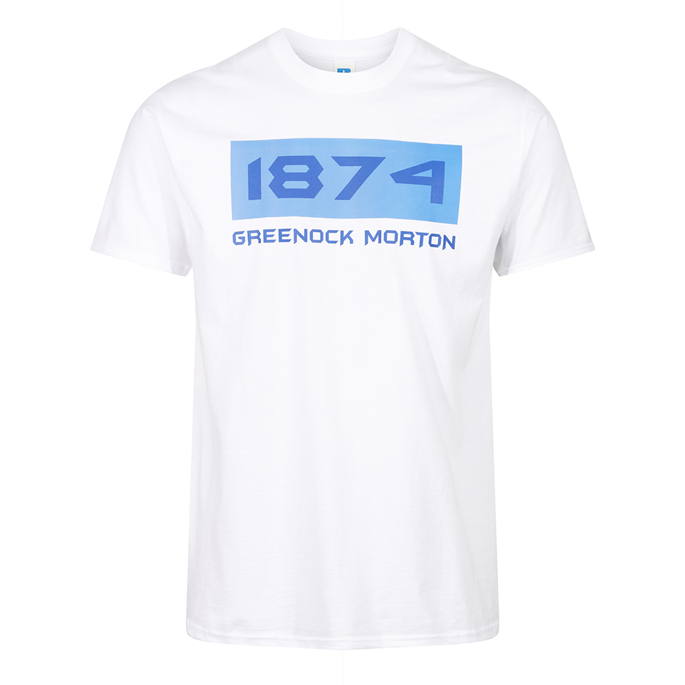 Morton T Shirt White Smiths Of Greenock