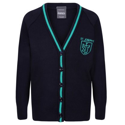 St Joseph's Primary Striped Cardigan, St Joseph's Primary