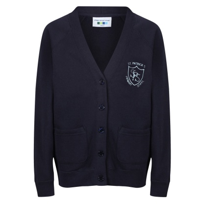 St Patrick's Primary Sweatshirt Cardigan, St Patrick's Primary