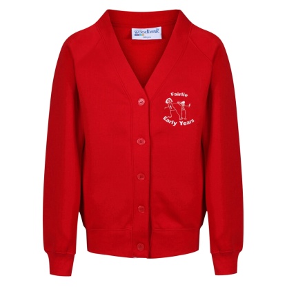 Fairlie Early Years Sweatshirt Cardigan, Fairlie Early Years, Fairlie Primary