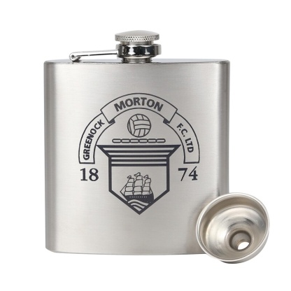 Morton Hip Flask NEW, Souvenirs, Sporrans, Skean Dubhs & Kilt Pins, Other Items for Sale