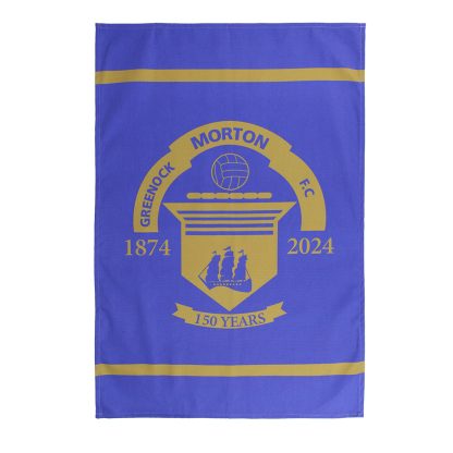 Morton 150th Tea Towel, Souvenirs, Greenock Morton 150th Anniversary