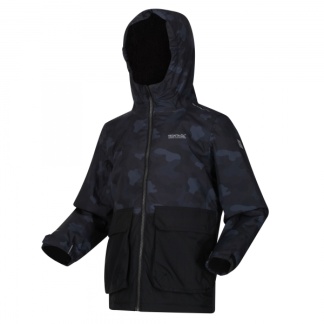 Regatta Salman Black, Kids Jackets