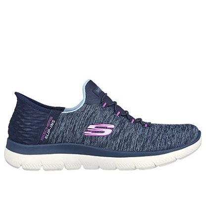 Skechers 149937 NVPK, Ladies Trainers, Skechers