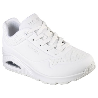 SKECHERS 73690 White, Ladies Shoes, Ladies Trainers, Skechers